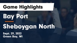 Bay Port  vs Sheboygan North  Game Highlights - Sept. 29, 2022