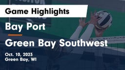 Bay Port  vs Green Bay Southwest  Game Highlights - Oct. 10, 2023