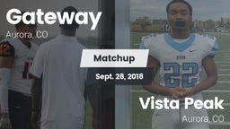 Matchup: Gateway High vs. Vista Peak  2018