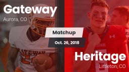 Matchup: Gateway High vs. Heritage  2018