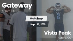 Matchup: Gateway High vs. Vista Peak  2019