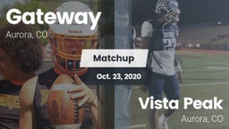 Matchup: Gateway High vs. Vista Peak  2020