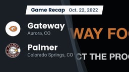 Recap: Gateway  vs. Palmer  2022