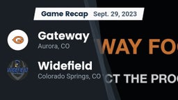 Recap: Gateway  vs. Widefield  2023