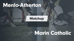 Menlo-Atherton football highlights Matchup: Menlo-Atherton High vs. Marin Catholic High 2016