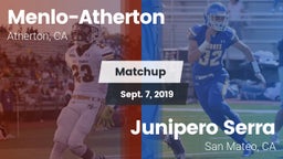 Matchup: Menlo-Atherton High vs. Junipero Serra  2019