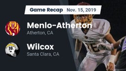 Recap: Menlo-Atherton  vs. Wilcox  2019