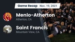 Recap: Menlo-Atherton  vs. Saint Francis  2021