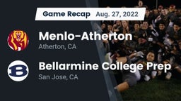 Recap: Menlo-Atherton  vs. Bellarmine College Prep  2022