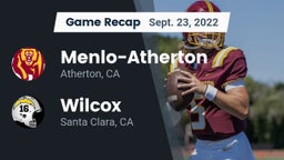 Recap: Menlo-Atherton  vs. Wilcox  2022