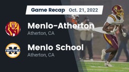 Recap: Menlo-Atherton  vs. Menlo School 2022