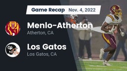 Recap: Menlo-Atherton  vs. Los Gatos  2022