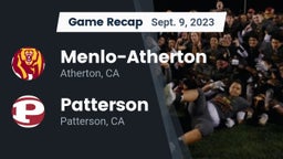 Recap: Menlo-Atherton  vs. Patterson  2023