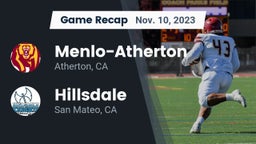 Recap: Menlo-Atherton  vs. Hillsdale  2023