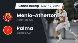 Recap: Menlo-Atherton  vs. Palma  2023