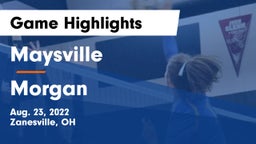 Maysville  vs Morgan  Game Highlights - Aug. 23, 2022
