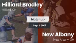 Matchup: Hilliard Bradley vs. New Albany  2017