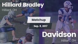 Matchup: Hilliard Bradley vs. Davidson  2017