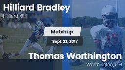 Matchup: Hilliard Bradley vs. Thomas Worthington  2017
