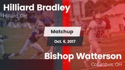 Matchup: Hilliard Bradley vs. Bishop Watterson  2017