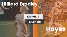 Matchup: Hilliard Bradley vs. Hayes  2017