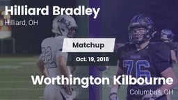 Matchup: Hilliard Bradley vs. Worthington Kilbourne  2018
