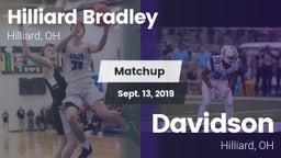 Matchup: Hilliard Bradley vs. Davidson  2019