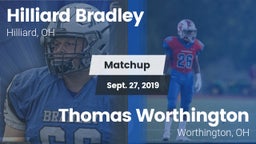 Matchup: Hilliard Bradley vs. Thomas Worthington  2019