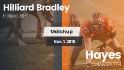 Matchup: Hilliard Bradley vs. Hayes  2019