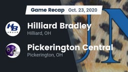 Recap: Hilliard Bradley  vs. Pickerington Central  2020