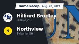 Recap: Hilliard Bradley  vs. Northview  2021