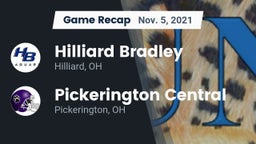 Recap: Hilliard Bradley  vs. Pickerington Central  2021