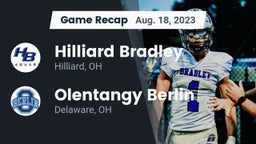 Recap: Hilliard Bradley  vs. Olentangy Berlin  2023