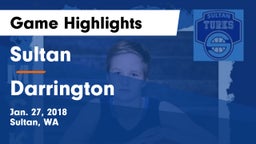 Sultan  vs Darrington Game Highlights - Jan. 27, 2018