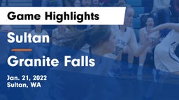 Sultan  vs Granite Falls  Game Highlights - Jan. 21, 2022