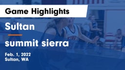 Sultan  vs summit sierra Game Highlights - Feb. 1, 2022