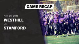 Recap: Westhill  vs. Stamford  2015