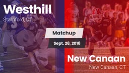Matchup: Westhill  vs. New Canaan  2018