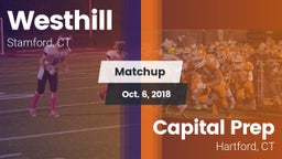 Matchup: Westhill  vs. Capital Prep  2018