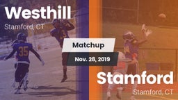 Matchup: Westhill  vs. Stamford  2019