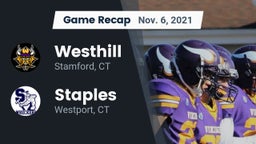 Recap: Westhill  vs. Staples  2021
