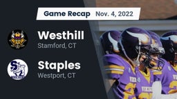 Recap: Westhill  vs. Staples  2022