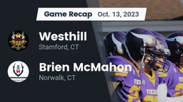 Recap: Westhill  vs. Brien McMahon  2023