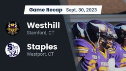 Recap: Westhill  vs. Staples  2023