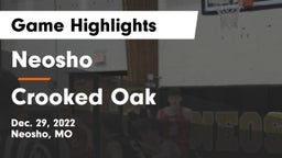 Neosho  vs Crooked Oak  Game Highlights - Dec. 29, 2022