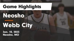 Neosho  vs Webb City  Game Highlights - Jan. 10, 2023