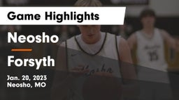 Neosho  vs Forsyth  Game Highlights - Jan. 20, 2023