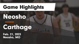 Neosho  vs Carthage  Game Highlights - Feb. 21, 2023