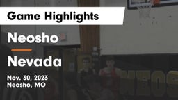 Neosho  vs Nevada  Game Highlights - Nov. 30, 2023