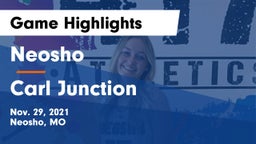Neosho  vs Carl Junction  Game Highlights - Nov. 29, 2021
